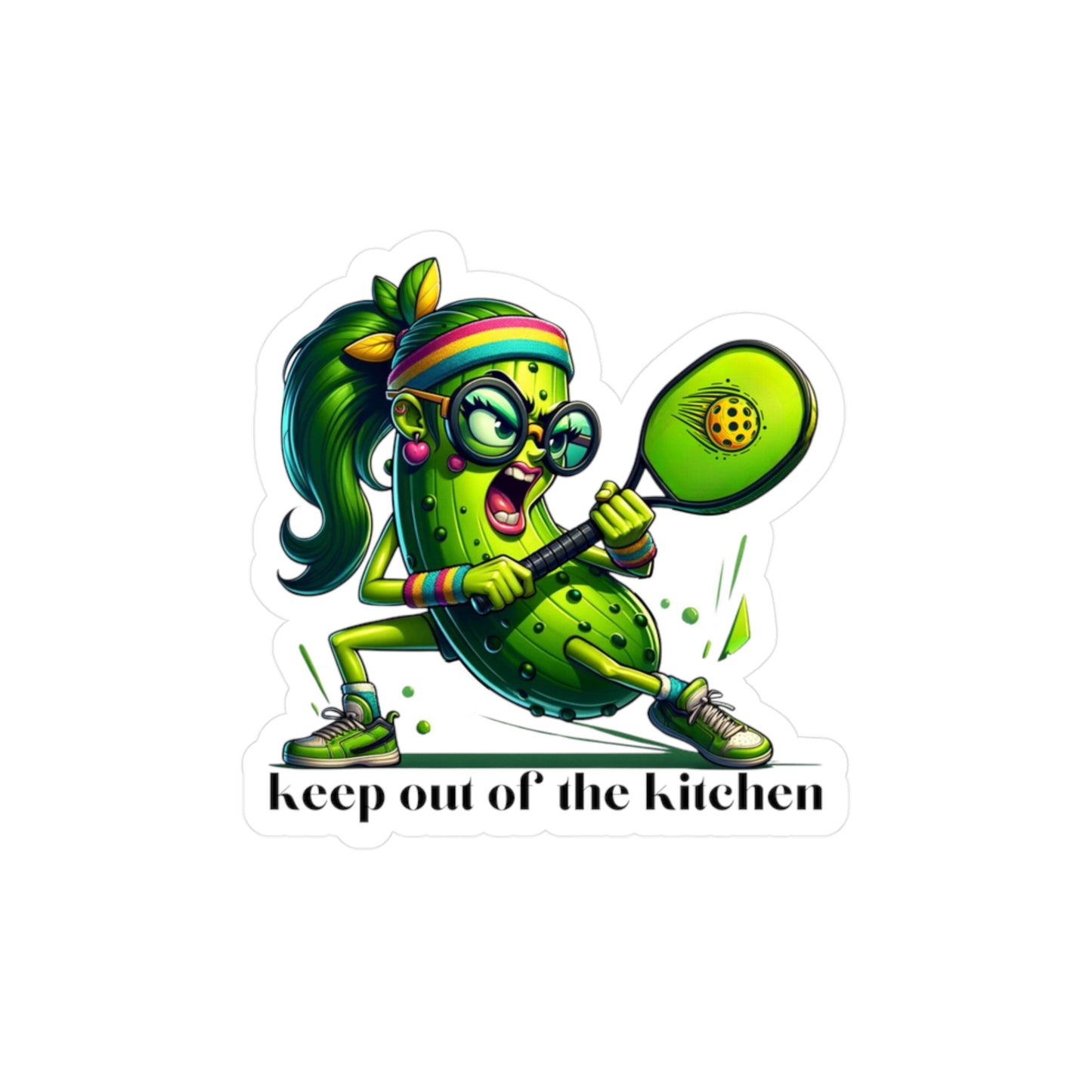 Stay out of the Kitchen Vinyl Decal