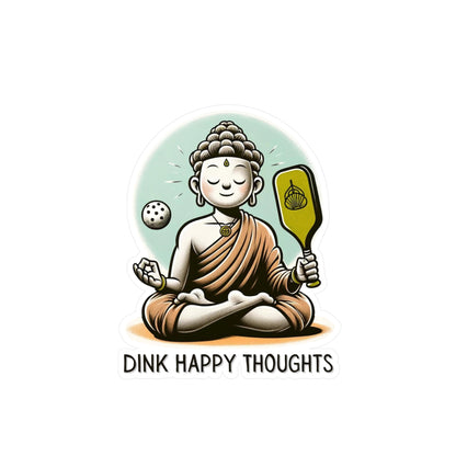 Dink Happy Thoughts Vinyl Decal